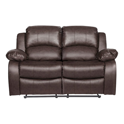 Homelegance  - Cranley Double Reclining Love Seat in Brown - 9700BRW-2  view 1