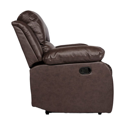 Homelegance  - Cranley Double Reclining Love Seat in Brown - 9700BRW-2  view 3