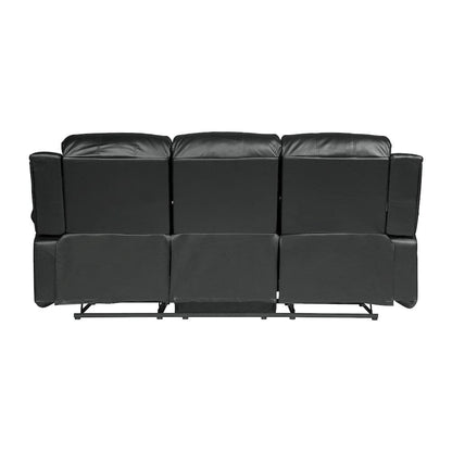Homelegance  - Cranley Double Reclining Sofa in Black - 9700BLK-3  view 7