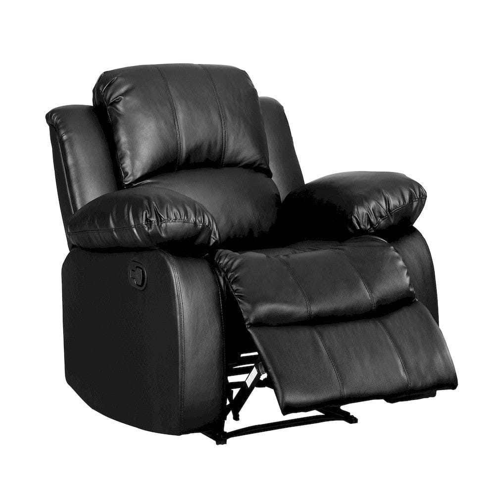 Homelegance  - Cranley Reclining Chair in Black - 9700BLK-1  view 1