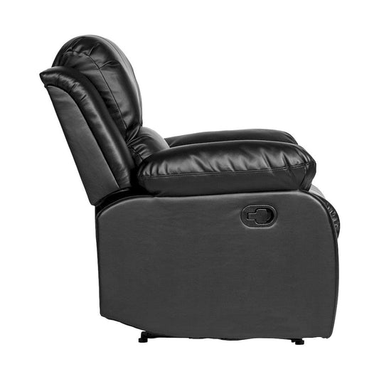 Homelegance  - Cranley Reclining Chair in Black - 9700BLK-1  view 2