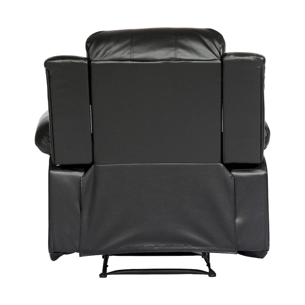 Homelegance  - Cranley Reclining Chair in Black - 9700BLK-1  view 3