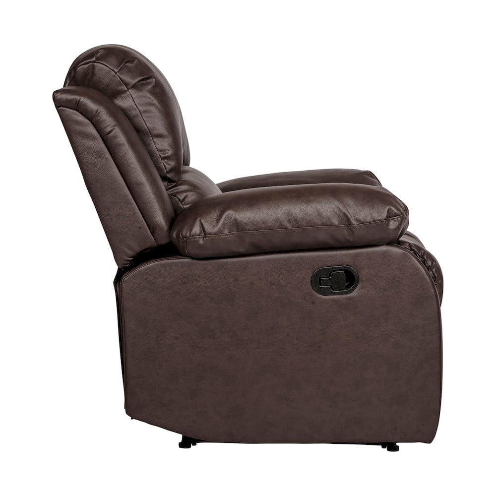 Homelegance  - Cranley Reclining Chair in Brown - 9700BRW-1  view 3