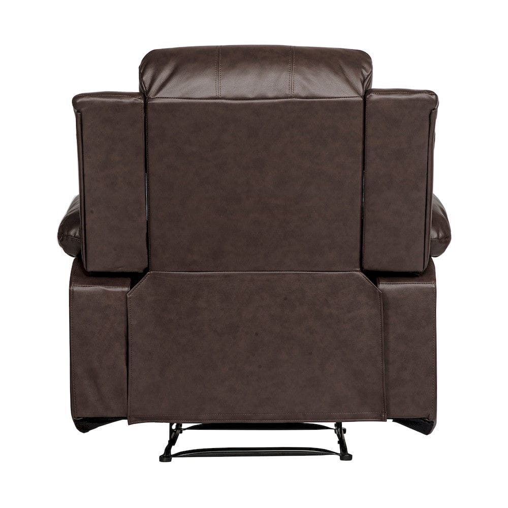 Homelegance  - Cranley Reclining Chair in Brown - 9700BRW-1  view 4