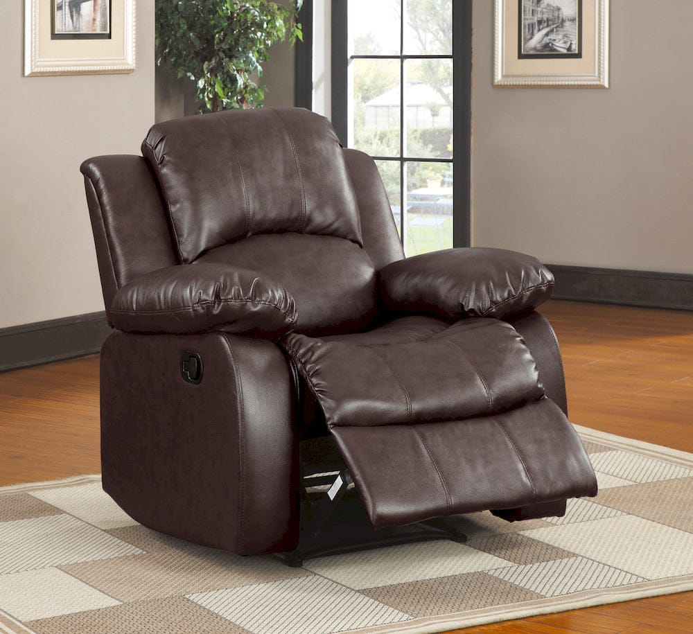 Homelegance  - Cranley Reclining Chair in Brown - 9700BRW-1  view 7