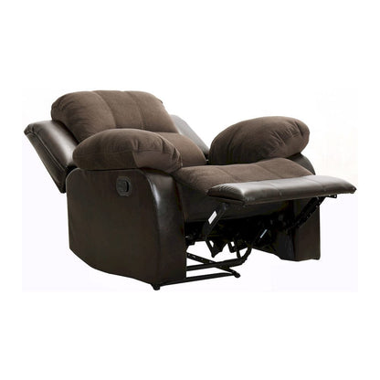 Homelegance  - Cranley Reclining Chair in chocolate - 9700FCP-1  view 5
