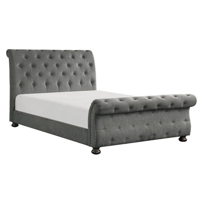 Homelegance  - Crofton Eastern King Bed in Dark gray - 1549GYK-1EKx  view 2