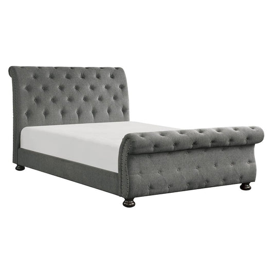 Homelegance  - Crofton Eastern King Bed in Dark gray - 1549GYK-1EKx  view 2