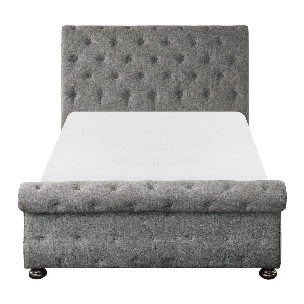 Homelegance  - Crofton Eastern King Bed in Dark gray - 1549GYK-1EKx  view 4