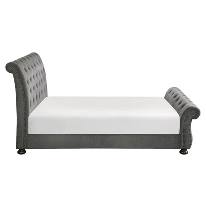 Homelegance  - Crofton Eastern King Bed in Dark gray - 1549GYK-1EKx  view 5