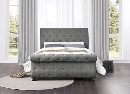 Homelegance  - Crofton Eastern King Bed in Dark gray - 1549GYK-1EKx  view 6