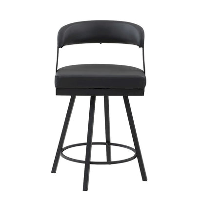 Homelegance  - Crowley Swivel Counter Height Chair in Black - 5565-24BK  view 4