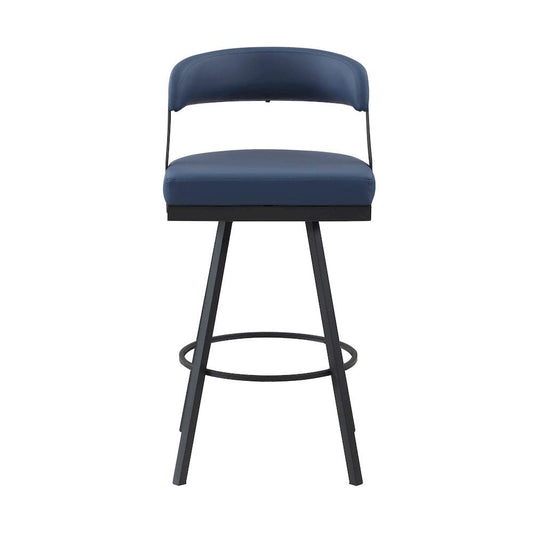 Homelegance  - Crowley Swivel Pub Height Chair in Blue - 5565-29BU  view 1