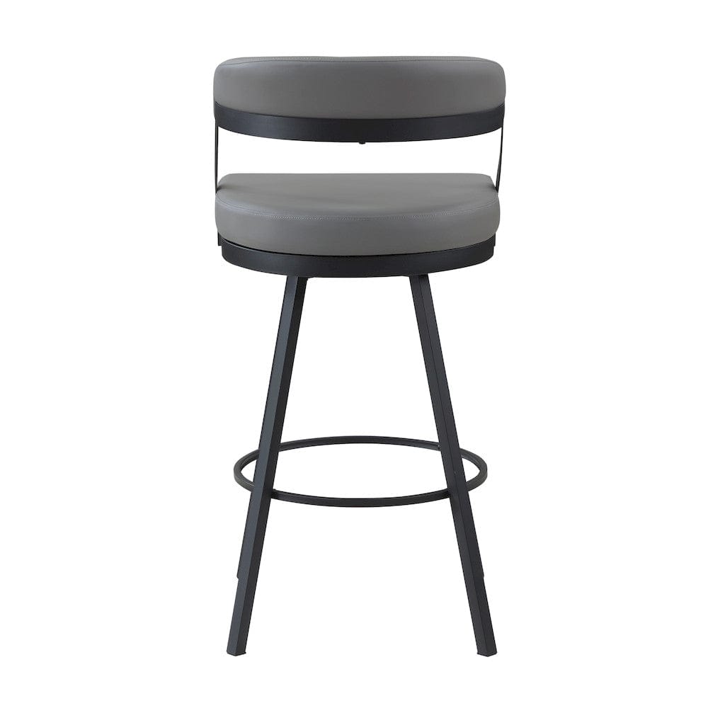 Homelegance  - Crowley Swivel Pub Height Chair in Gray - 5565-29GY  view 3