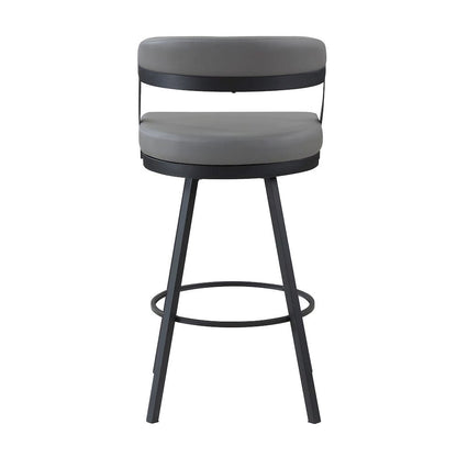 Homelegance  - Crowley Swivel Pub Height Chair in Gray - 5565-29GY  view 3