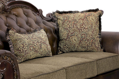 Homelegance  - Croydon Sofa in Brown - 9815-3x  view 2