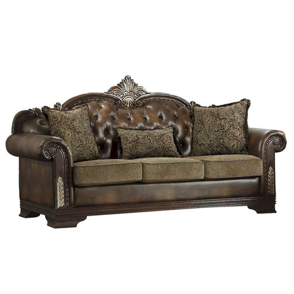 Homelegance  - Croydon Sofa in Brown - 9815-3x  view 4