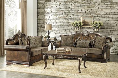 Homelegance  - Croydon Sofa in Brown - 9815-3x  view 9