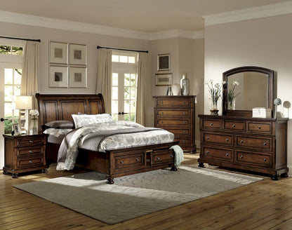 Homelegance  - Cumberland Full Sleigh Platform Bed W/ Footboard Storage - 2159F-1x  view 2