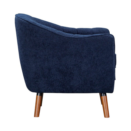 Homelegance  - Cutler Accent Chair in Blue - 1081BU-1  view 2
