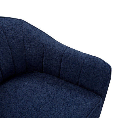 Homelegance  - Cutler Accent Chair in Blue - 1081BU-1  view 4