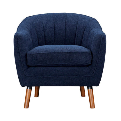 Homelegance  - Cutler Accent Chair in Blue - 1081BU-1  view 7