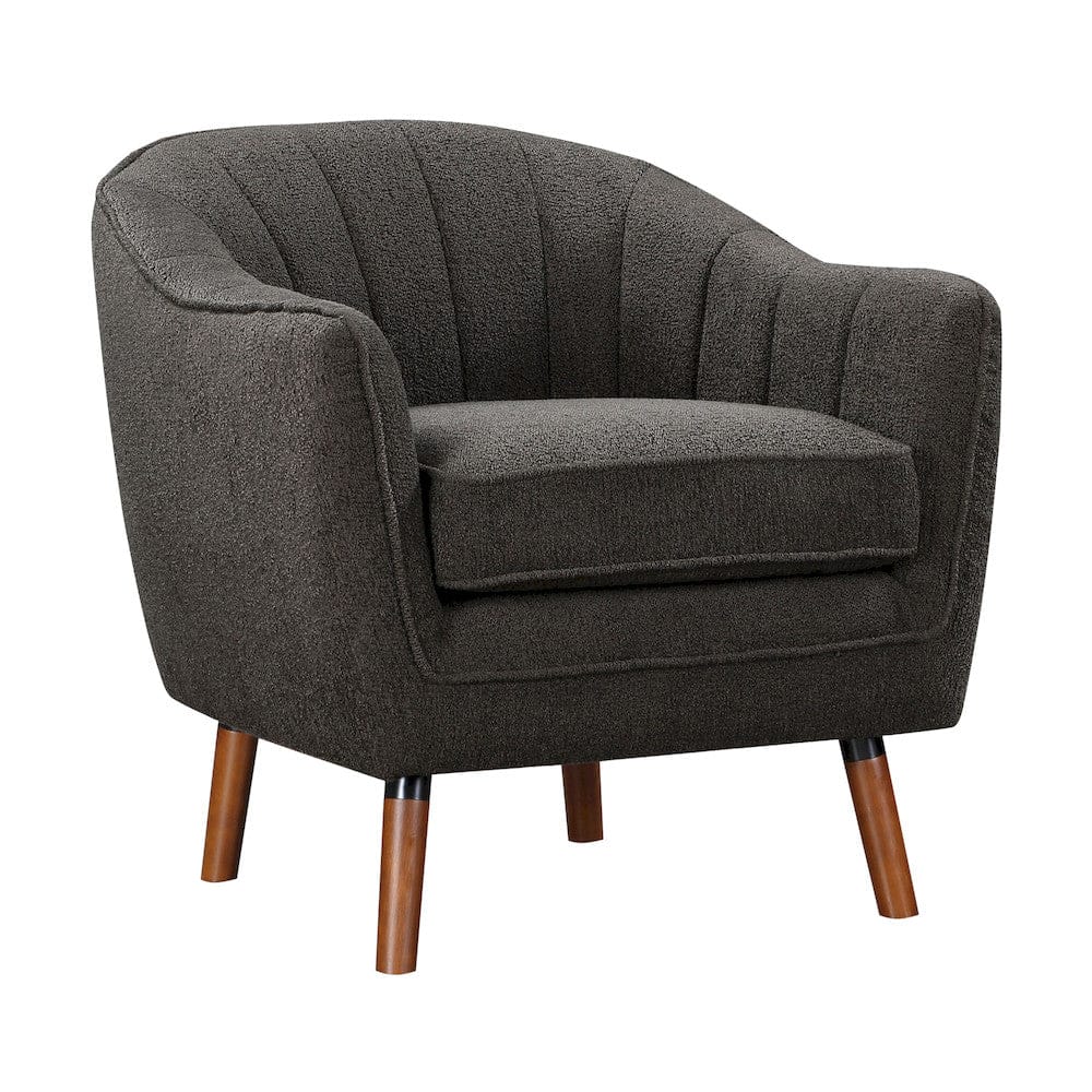 Homelegance  - Cutler Accent Chair in Charcoal - 1081CC-1  view 1