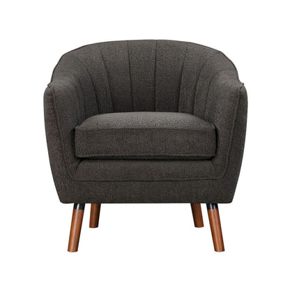 Homelegance  - Cutler Accent Chair in Charcoal - 1081CC-1  view 3