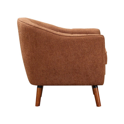 Homelegance  - Cutler Accent Chair in Rust - 1081RU-1  view 2