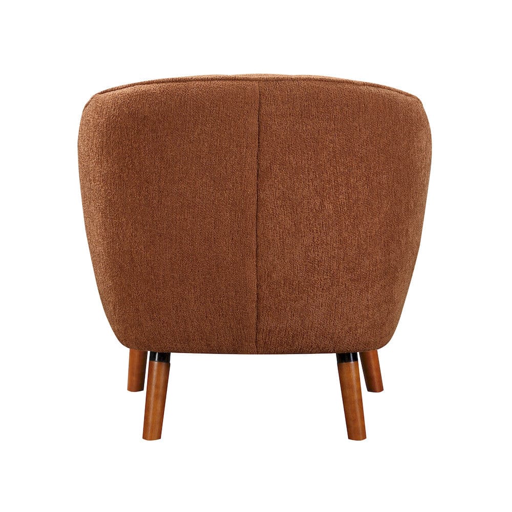 Homelegance  - Cutler Accent Chair in Rust - 1081RU-1  view 3