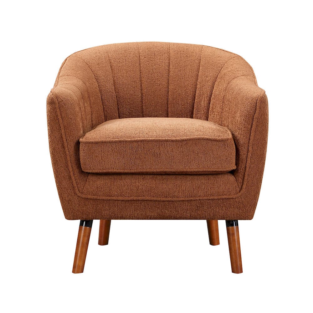 Homelegance  - Cutler Accent Chair in Rust - 1081RU-1  view 6