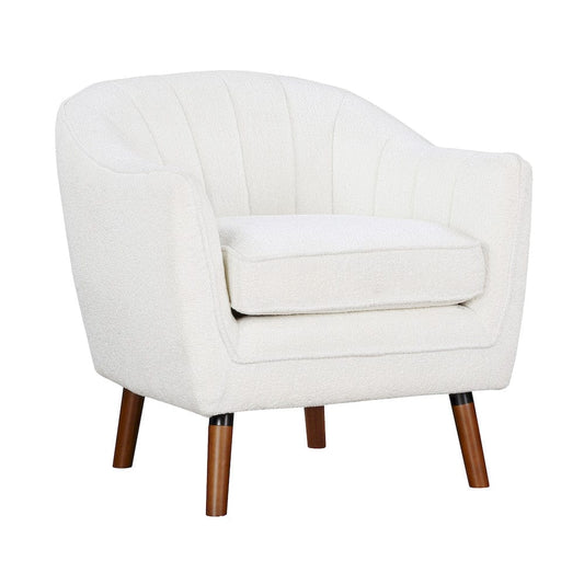 Homelegance  - Cutler Accent Chair in White - 1081WH-1  view 1