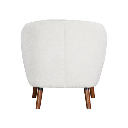 Homelegance  - Cutler Accent Chair in White - 1081WH-1  view 5