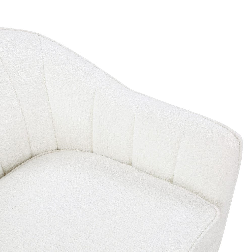 Homelegance  - Cutler Accent Chair in White - 1081WH-1  view 6