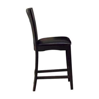 Homelegance  - Daisy Counter Height Chair, Dark Brown Bi-Cast Vinyl in Dark brown - 710-24  view 5