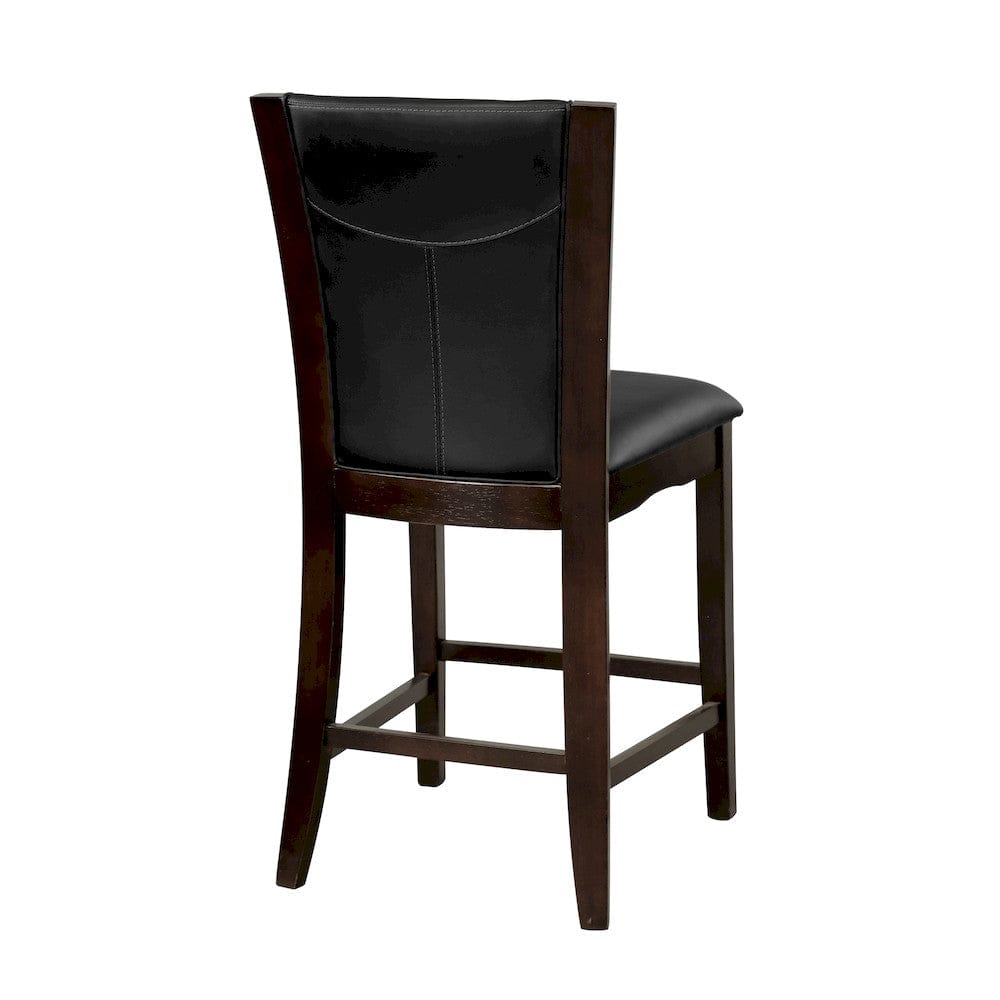 Homelegance  - Daisy Counter Height Chair, Dark Brown Bi-Cast Vinyl in Dark brown - 710-24  view 6