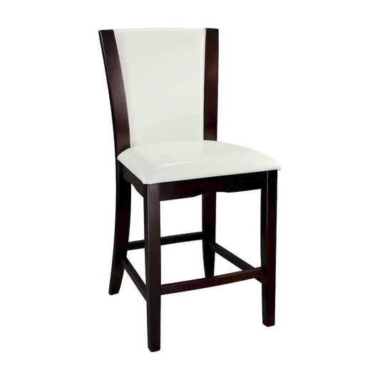 Homelegance  - Daisy Counter Height Chair, White Bi-Cast Vinyl in White - 710-24W  view 1