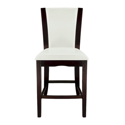 Homelegance  - Daisy Counter Height Chair, White Bi-Cast Vinyl in White - 710-24W  view 3