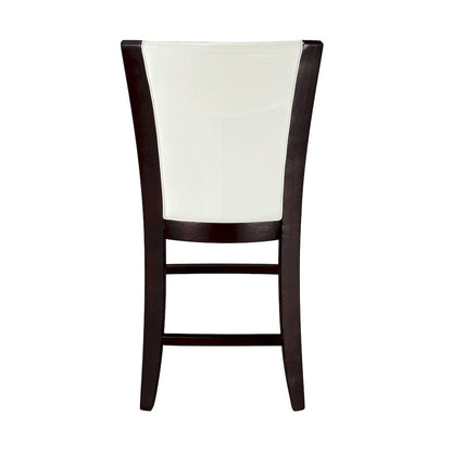 Homelegance  - Daisy Counter Height Chair, White Bi-Cast Vinyl in White - 710-24W  view 5