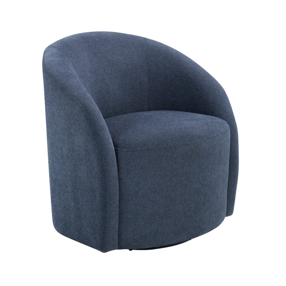 Homelegance  - Dalhart Swivel Chair in Blue - 1014BU-1  view 1