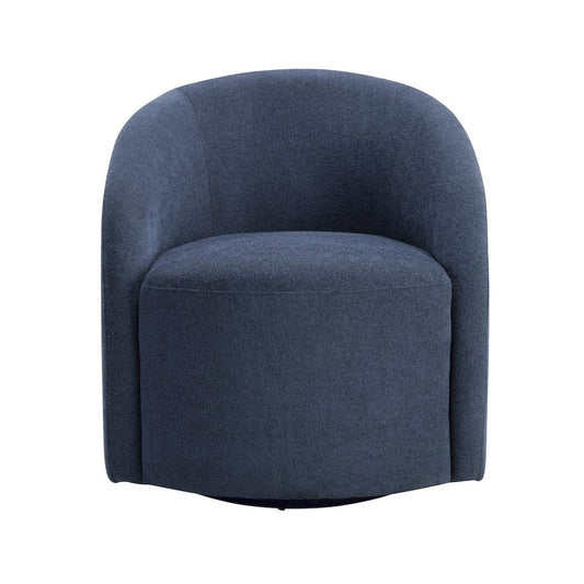 Homelegance  - Dalhart Swivel Chair in Blue - 1014BU-1  view 2