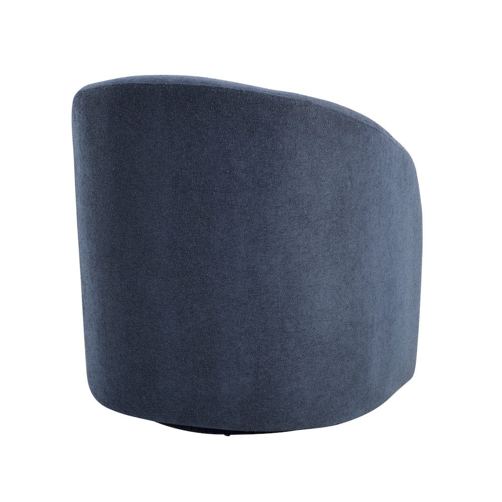 Homelegance  - Dalhart Swivel Chair in Blue - 1014BU-1  view 4
