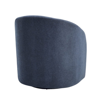 Homelegance  - Dalhart Swivel Chair in Blue - 1014BU-1  view 4