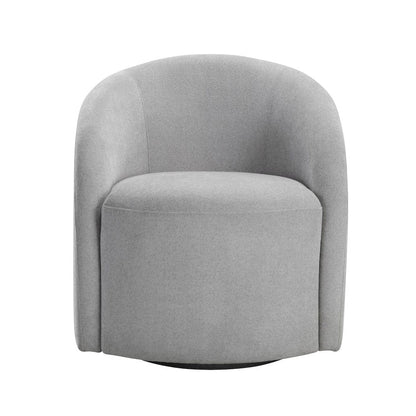 Homelegance  - Dalhart Swivel Chair in Light gray - 1014LG-1  view 1