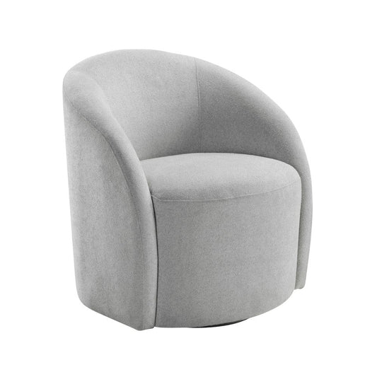 Homelegance  - Dalhart Swivel Chair in Light gray - 1014LG-1  view 2