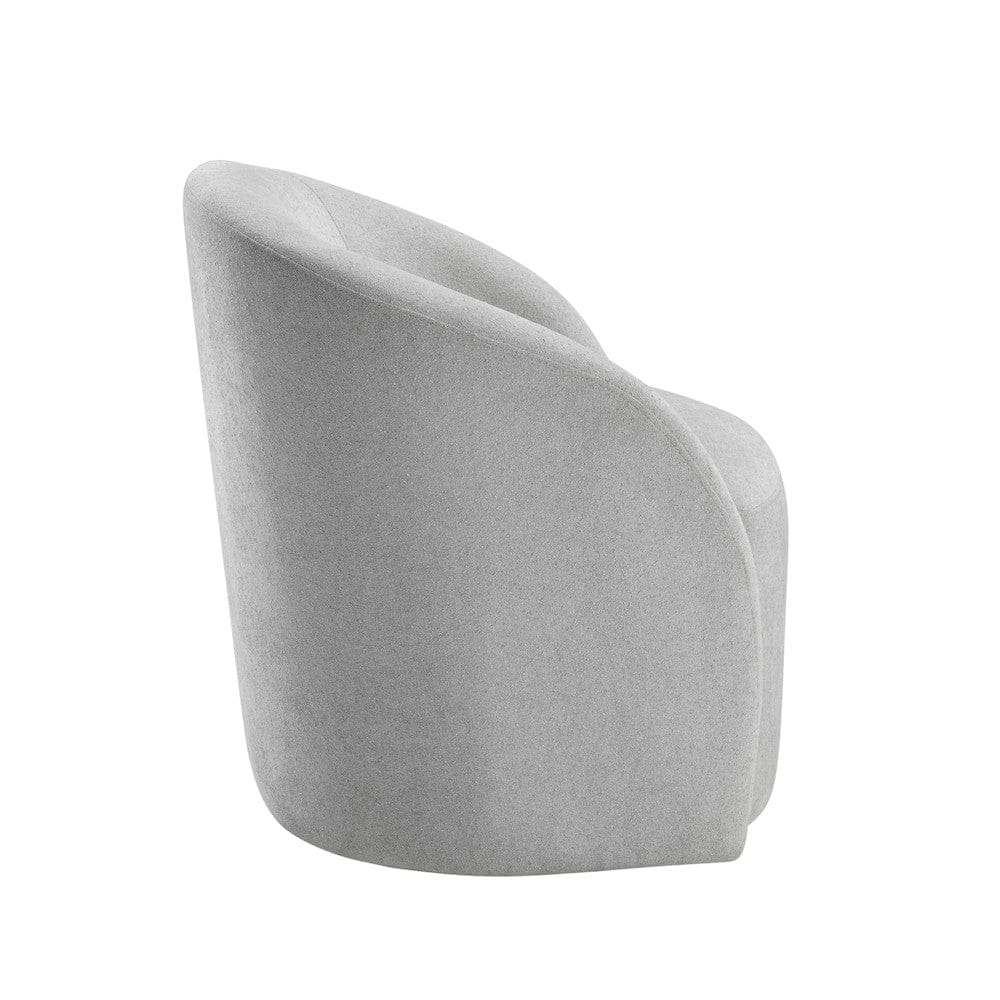 Homelegance  - Dalhart Swivel Chair in Light gray - 1014LG-1  view 3
