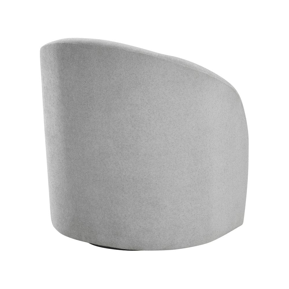 Homelegance  - Dalhart Swivel Chair in Light gray - 1014LG-1  view 4