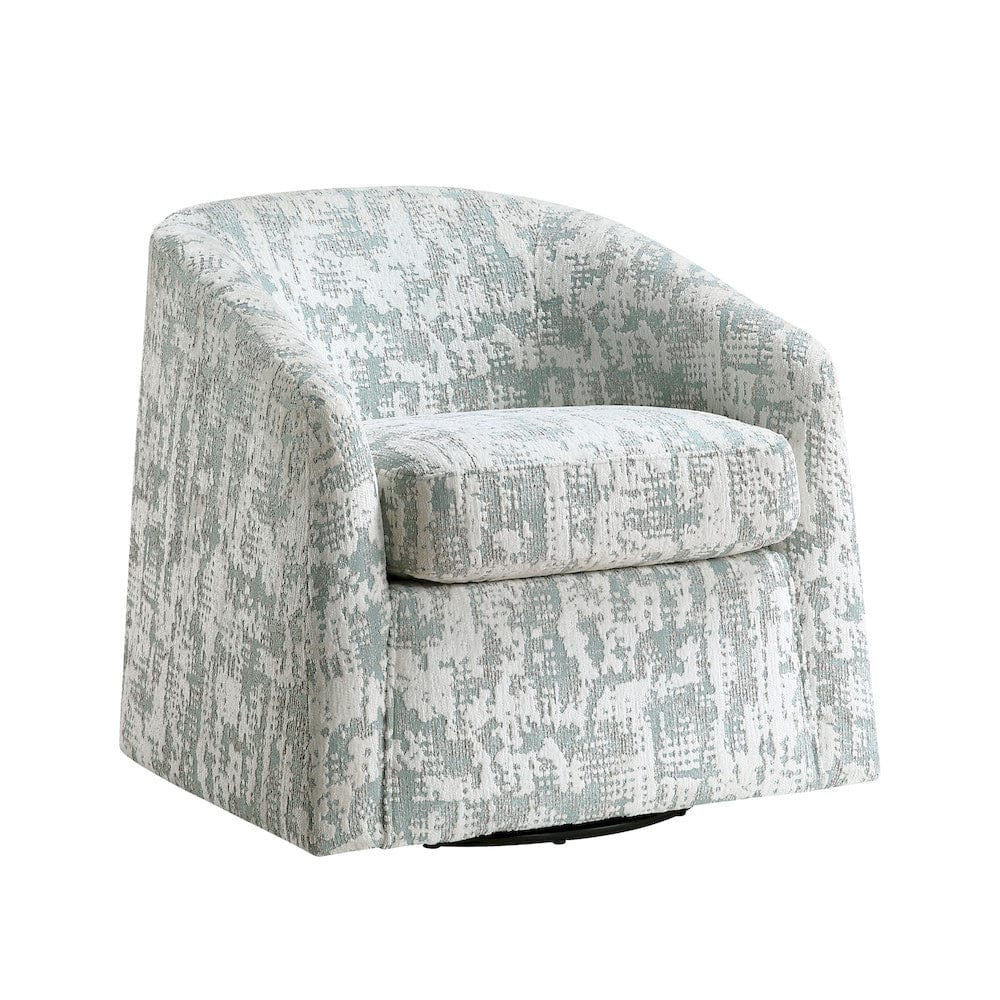Homelegance  - Dalton Swivel Chair in Green - 1238GN-1  view 1