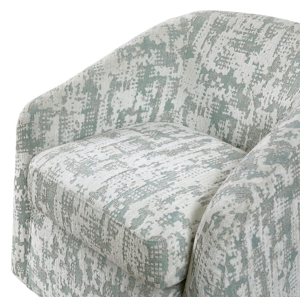 Homelegance  - Dalton Swivel Chair in Green - 1238GN-1  view 2