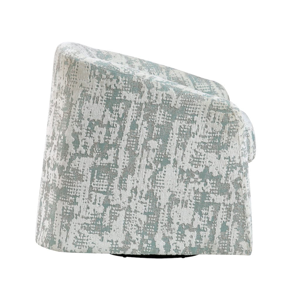 Homelegance  - Dalton Swivel Chair in Green - 1238GN-1  view 6
